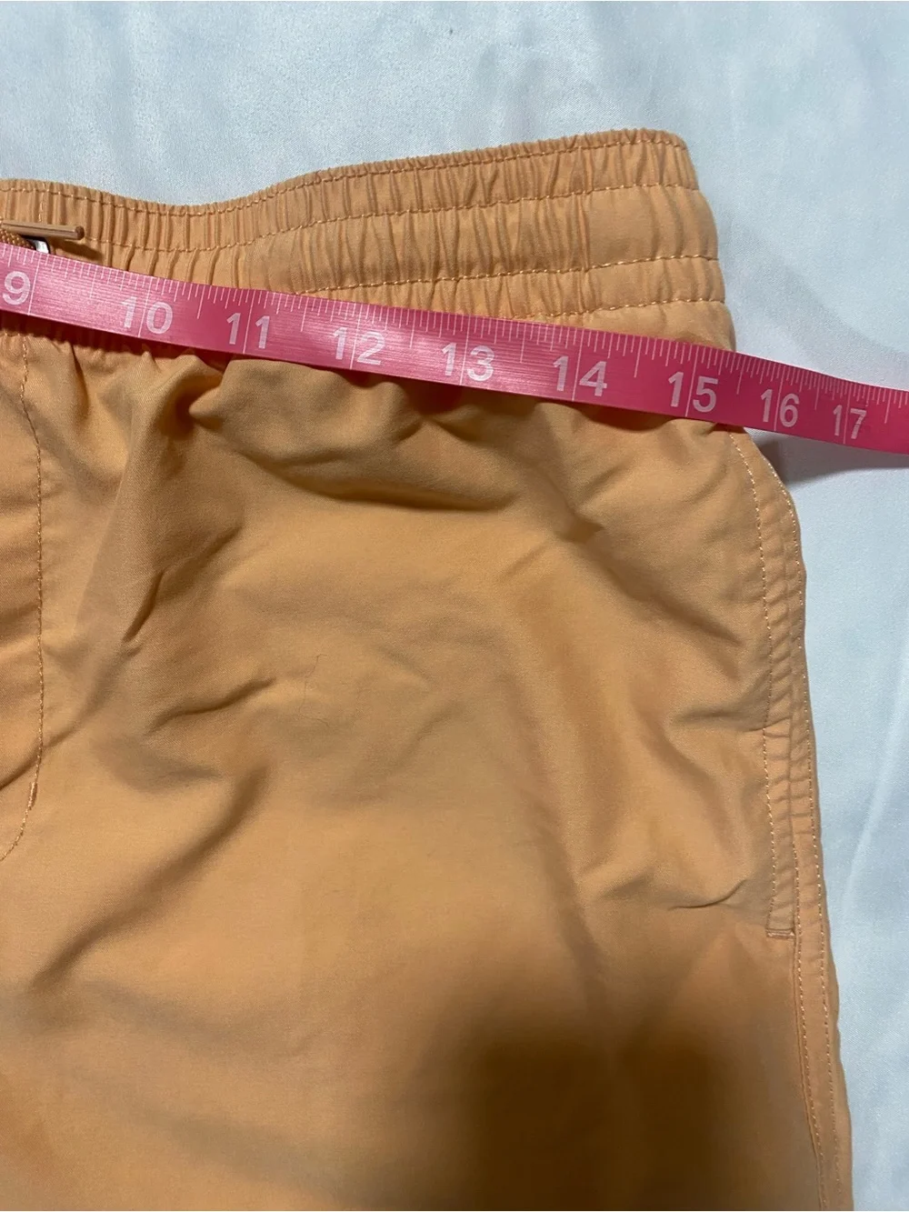 Billabong Peach/Tan Elastic Waist Swim Shorts